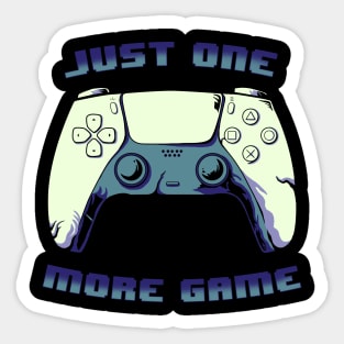 JUST ONE MORE GAME 3rd version Sticker